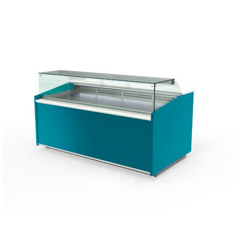 Prezentačný pult na čokoládu, 2005 mm