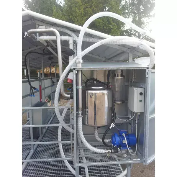 Mobilná dojáreň MOOTECH6 - so 40 l zbernou nádobou