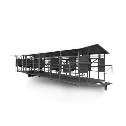 Mobilná dojáreň MOOTECH8 - s poloautomatickým umývacím zariadením