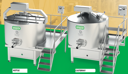 Syrárske kotle a cisterny SKH/SCH 1000–4000 l