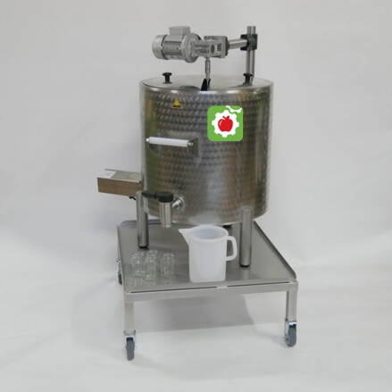 Varný kotol na džem 120 l s miešadlom