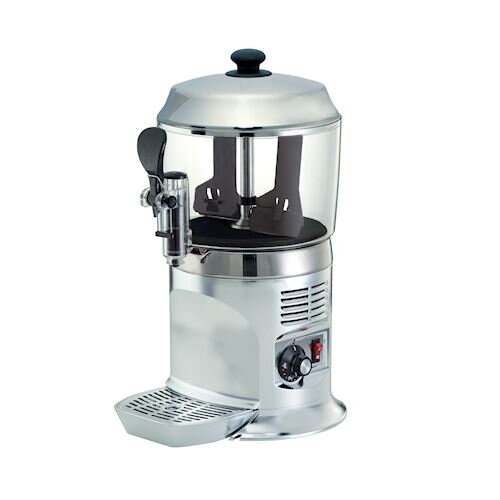 Automat na výrobu horúcej čokolády 5 l strieborný