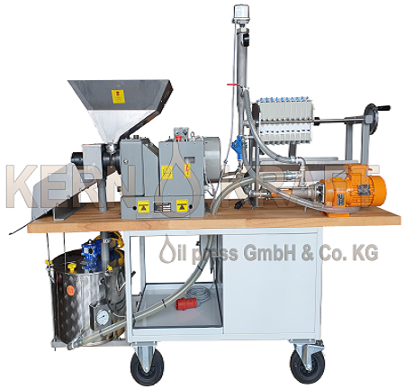 Mobilný lis na výrobu oleja KKF200/10-2