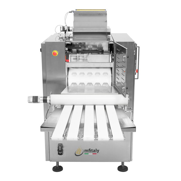 Automatický rozdeľovač cesta - okrúhle tvary v riadkoch