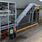 Vysypný rám pre vrecia